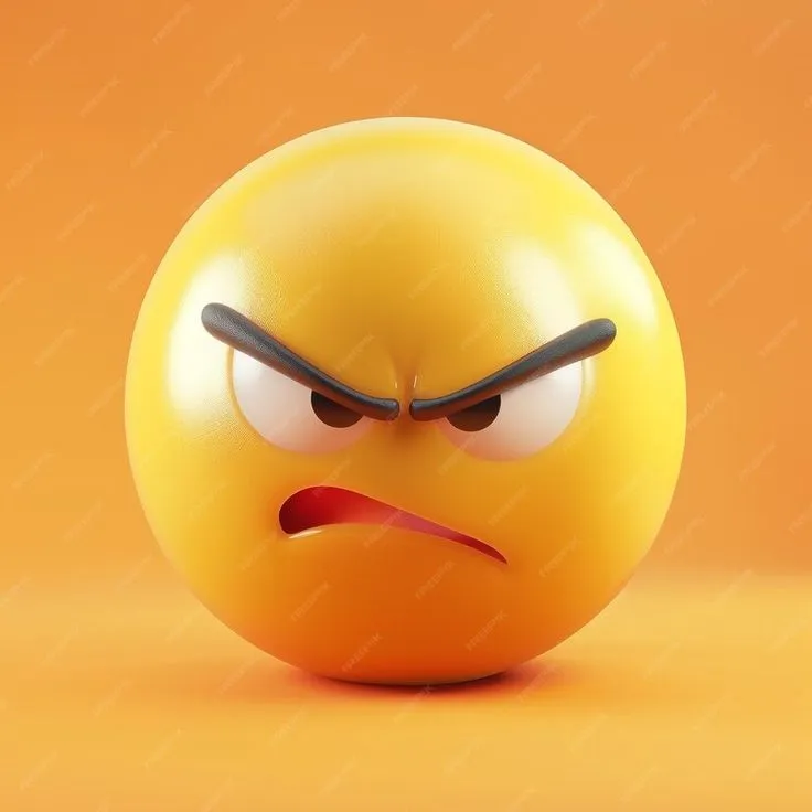 Emoji mặt tức giận