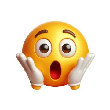 Emoji mặt cười ngạc nhiên