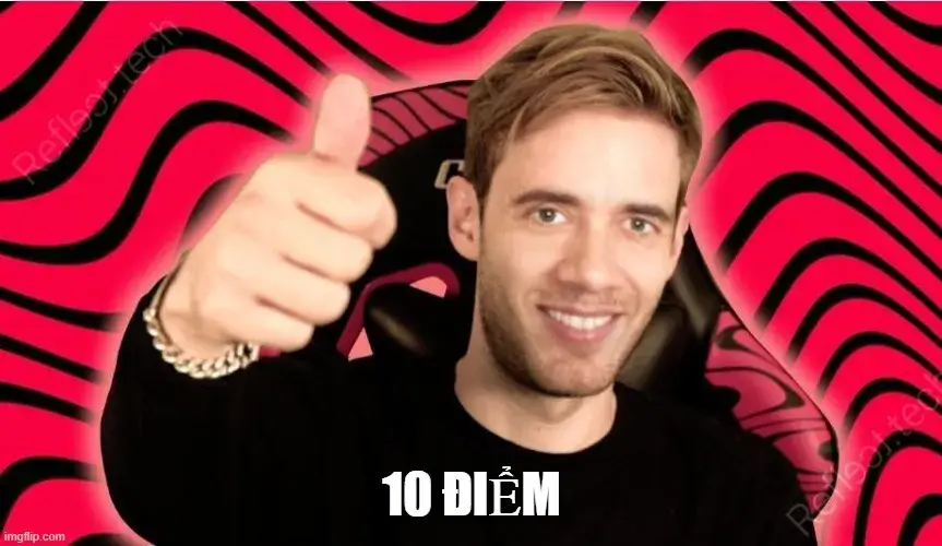 Meme 10 điểm lan TikTok với caption khen cực ngắn