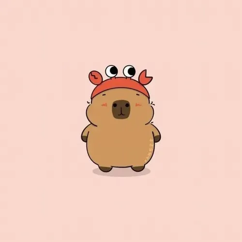 Bộ sưu tập ảnh profile capybara chibi dành cho bạn thích sự ngốc nghếch đáng yêu