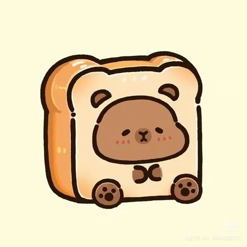 Ảnh avatar ngầu vui tươi bố cục chính diện lông nâu nét vẽ baby trong trẻo