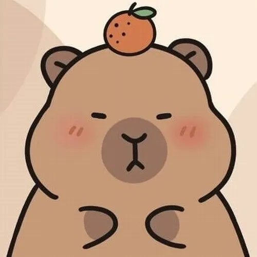 Ảnh đại diện cá nhân nét ngốc ngố rất chibi nét bo tròn ánh sáng dịu nhẹ