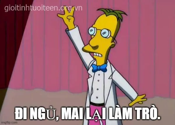 Hình chế meme vui gửi lời chào đến người yêu ở xa.