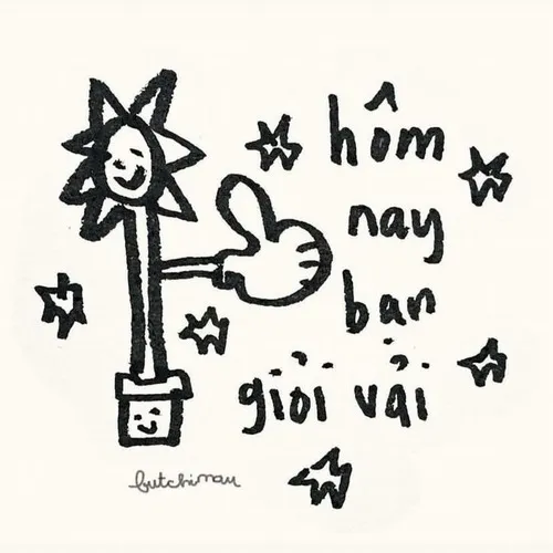 Ảnh vui lan tỏa lời chúc dễ thương vào buổi sáng