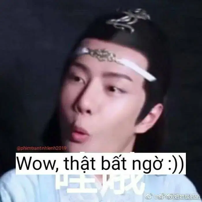 Meme hài phản ứng bất ngờ giữa cuộc nói chuyện thường ngày