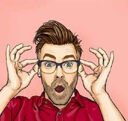 Meme hài ánh mắt bật ngửa ghi lại cảm xúc ngỡ ngàng