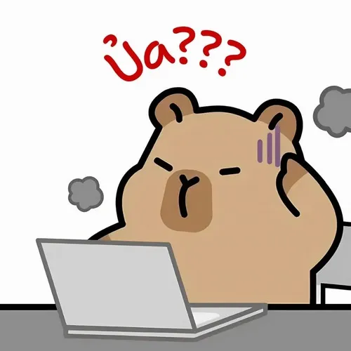 Meme về capybara dựa dáng ngồi trầm tư bên bãi bùn buồn nhẹ