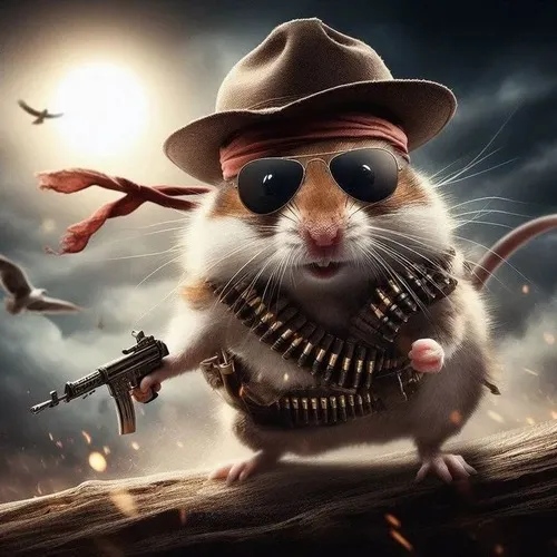 125 Ảnh Meme Chuột Hamster hài hước vô tri biểu cảm gây cười cực mạnh