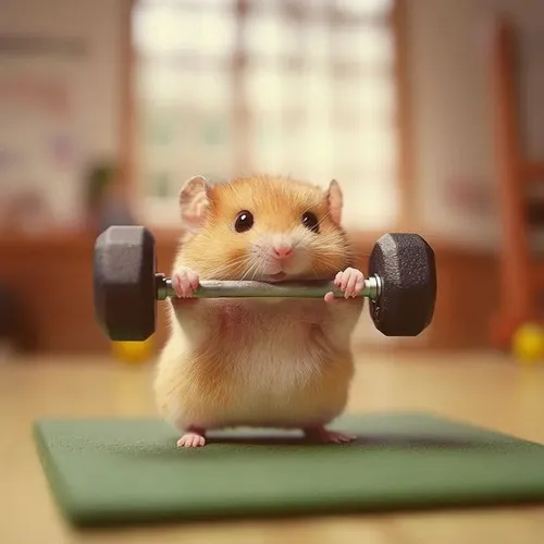 Ảnh troll chuột hamster xin tiền đưa chân ra như năn nỉ