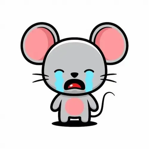 Meme chuột buồn tủi cúi đầu run run