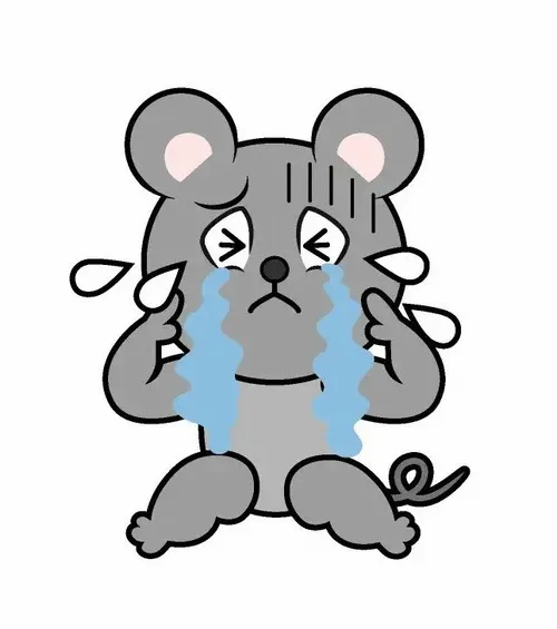 Meme chuột thổn thức trước tình huống sốc