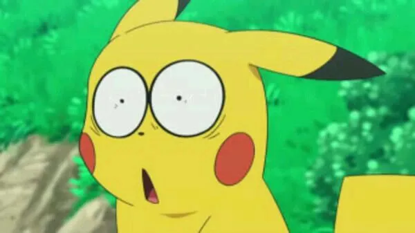 Ảnh hài Pikachu biểu cảm “sốc nhưng không nói được gì”