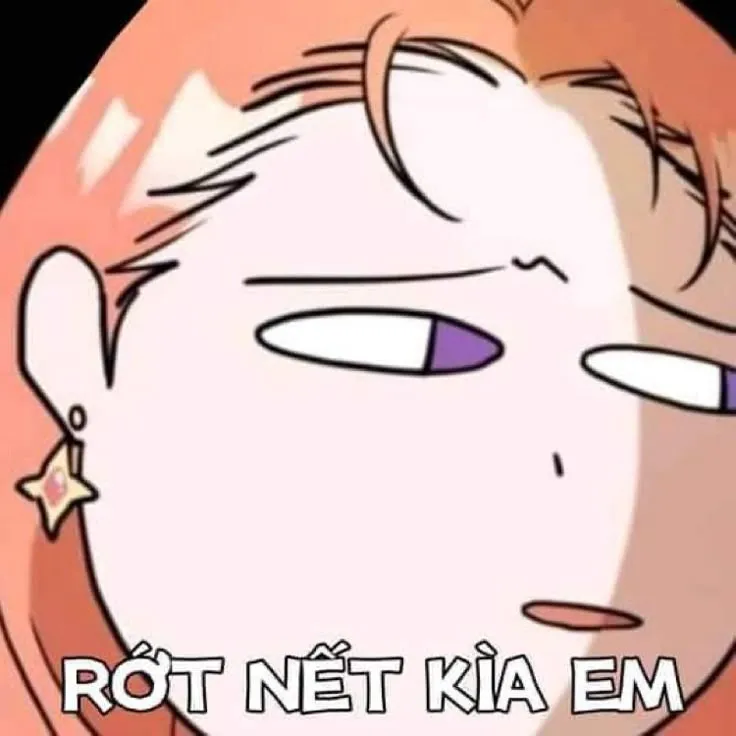 Một cái phồng má dễ thương quá đỗi