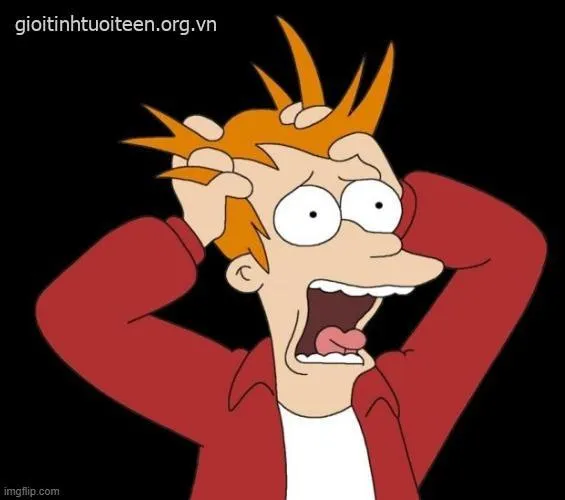 Meme há mồm kinh hãi, dáng ôm đầu cực buồn cười