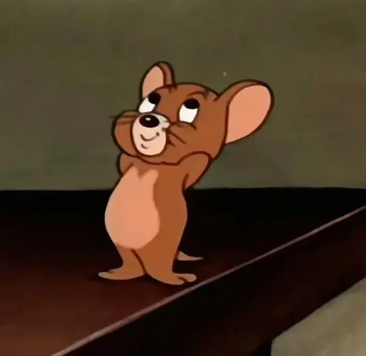 Ảnh vui chuột Jerry nở nụ cười tinh nghịch