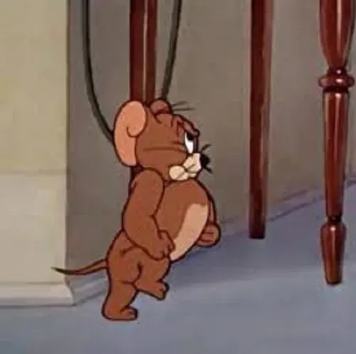 Ảnh troll Jerry nhếch môi gian như biết trước cú lừa