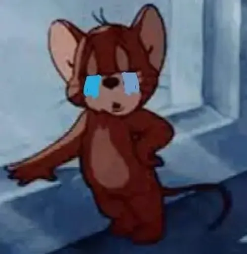 Khoảnh khắc Jerry tủi thân cúi mặt ôm miếng cheese sứt