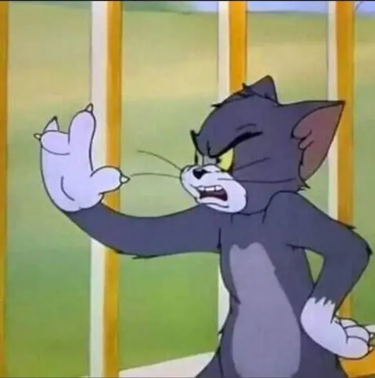 Ảnh chế Tom phản ứng chán đời siêu tấu hài