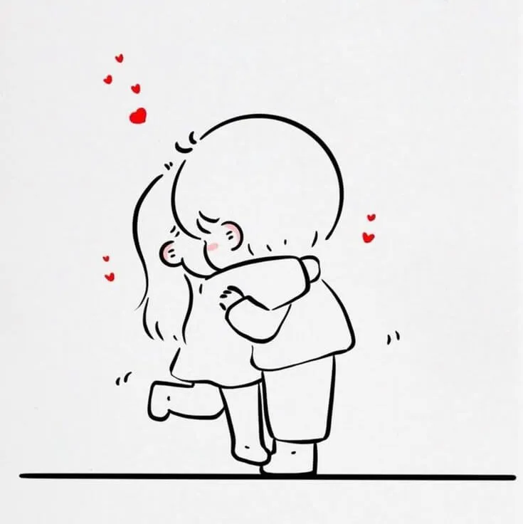 Ảnh chế ôm tình cảm chân thành