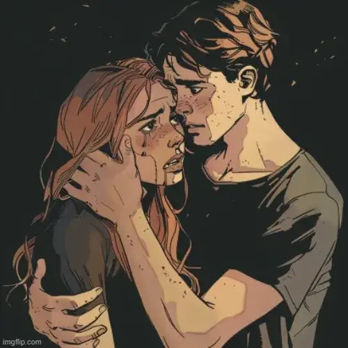 Ôm chứa chan tình cảm khiến ngày dài dịu nhẹ.