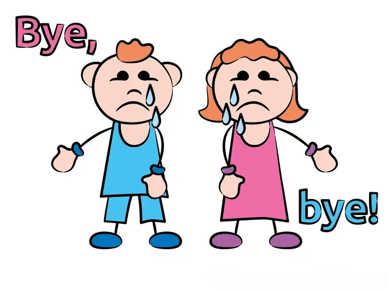 Meme vui tạm biệt lớp học, bàn ghế và thầy cô thân thương.