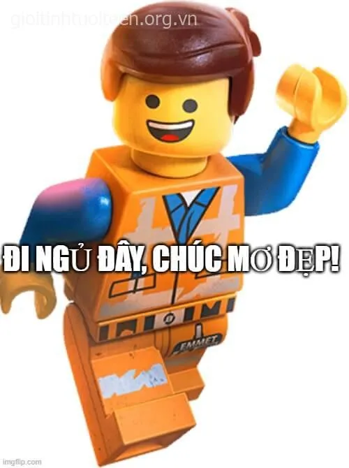 Ảnh chế lời chào cuối trong khung cảnh quán cà phê nhỏ.