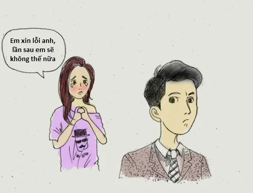 Ảnh chế xin lỗi người yêu: Vui mà chạm đến cảm xúc