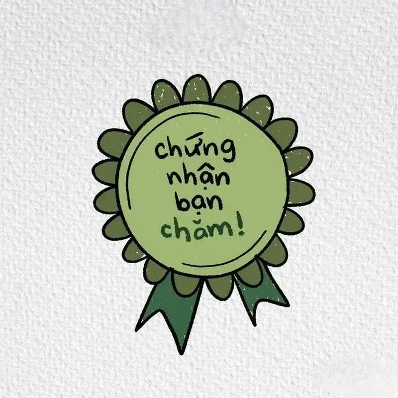 Hình troll phấn đấu với nụ cười đáng yêu không nản