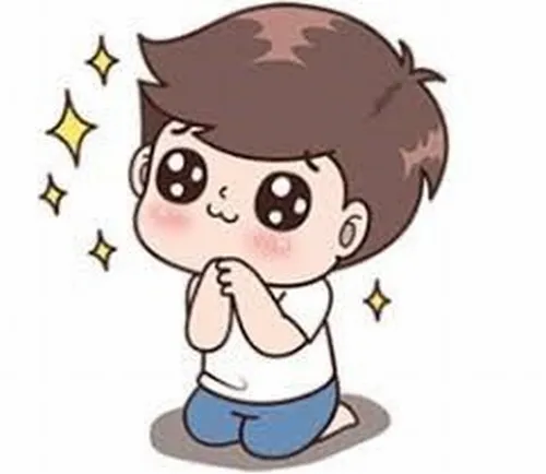 Ảnh troll đôi tay chắp lại cầu mong được tha thứ.