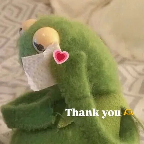 Meme cảm ơn thân mật, phù hợp mọi tình huống giao tiếp