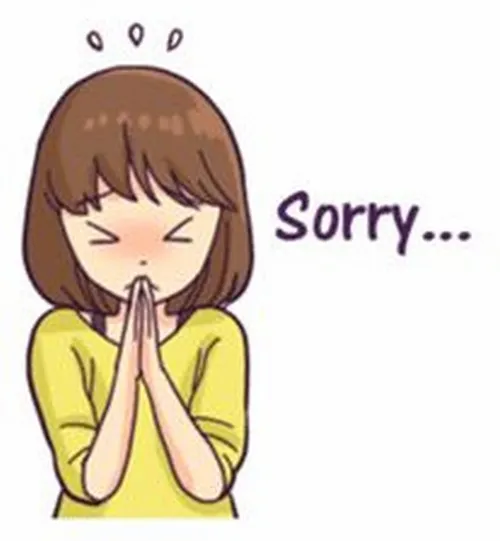 Hình troll xin lỗi nêu hành động chuộc lỗi giữa bạn thân