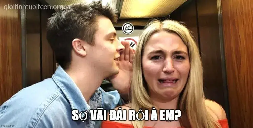 Ảnh chế bá đạo kèm dòng chữ “sợ chưa bạn”