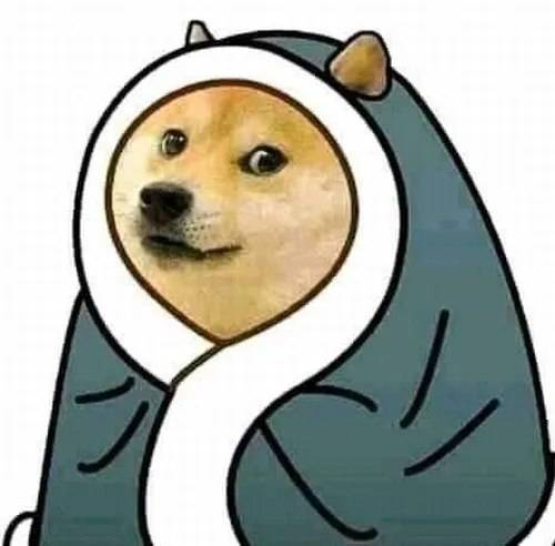 Hình meme Shiba đơ phản ứng chậm siêu hài hước