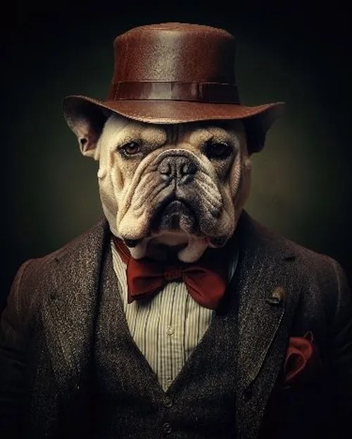Meme chó sang trọng như doanh nhân đi họp cuối tuần