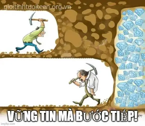 Ánh mắt tràn trề nhiệt huyết cổ vũ tinh thần