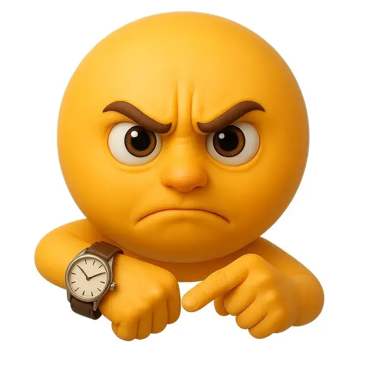 Ảnh chế biểu tượng vàng tròn cười rạng rỡ