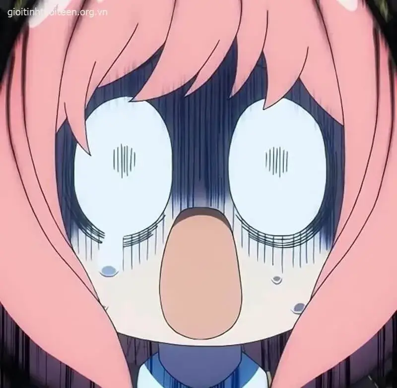 Ảnh troll khuôn mặt lầy, miệng mở to hết cỡ