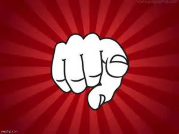 Icon chỉ tay vào màn hình