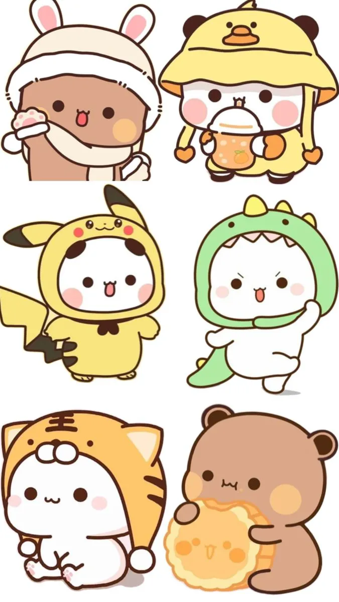 Hình nền điện thoại capybara vô tri đáng yêu.