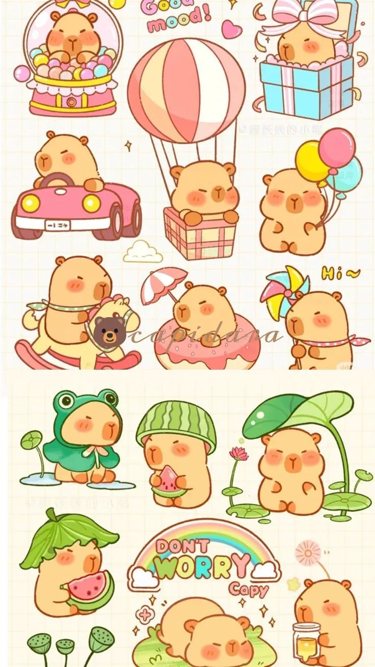 Cách chọn hình nền capybara giúp máy tính hay điện thoại trông thân thiện hơn