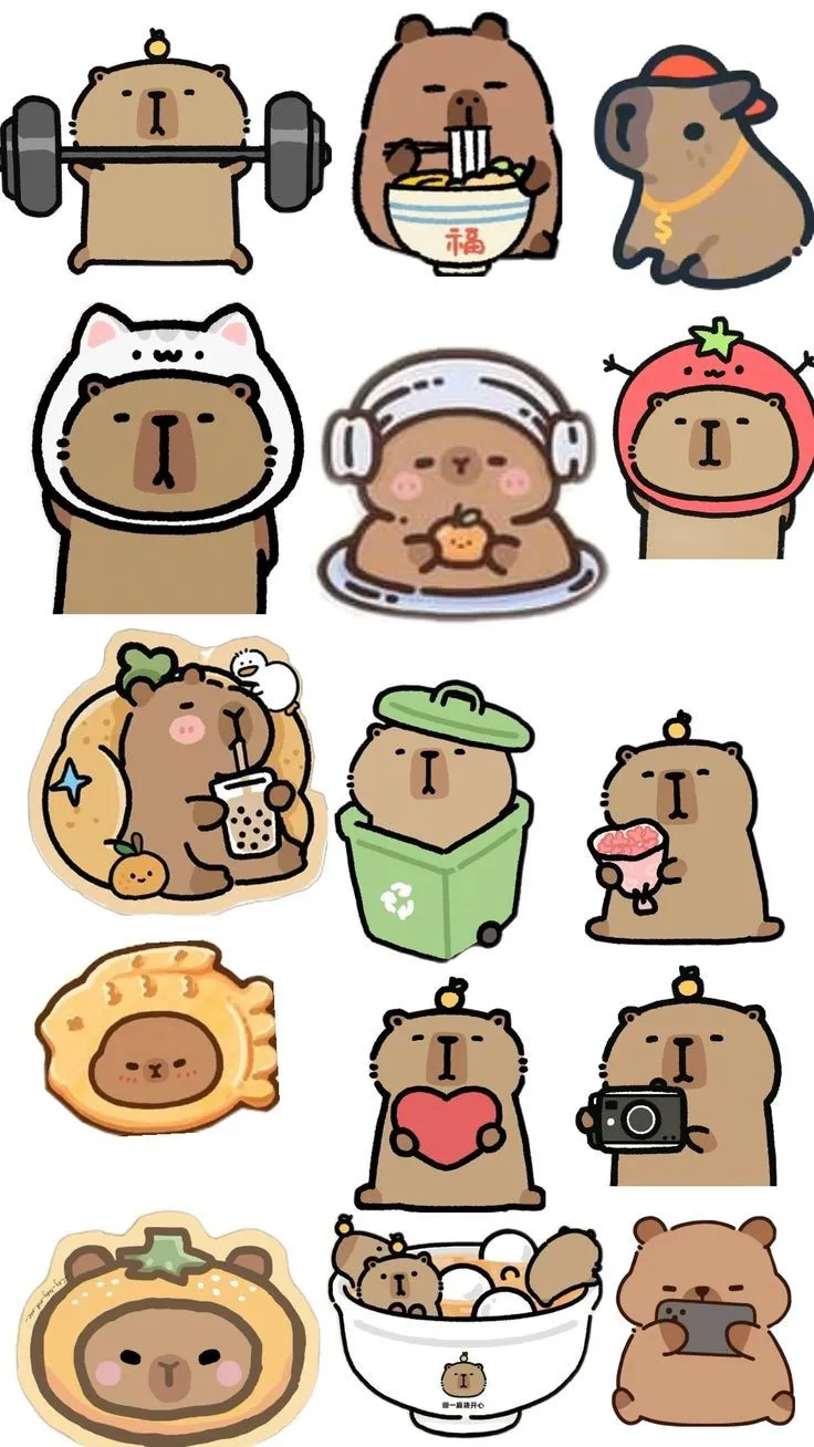 Vì sao hình nền capybara ngày càng được yêu thích bởi cộng đồng thích sự an yên