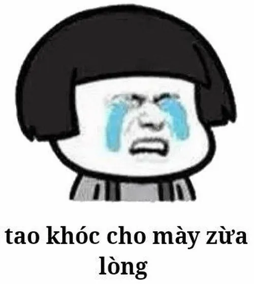 Loạt meme khóc “đau trong lòng” nhưng biểu cảm lại quá hài