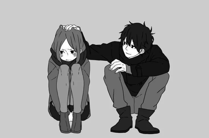 Ảnh meme xoa đầu âu yếm mang đến cảm giác an toàn.