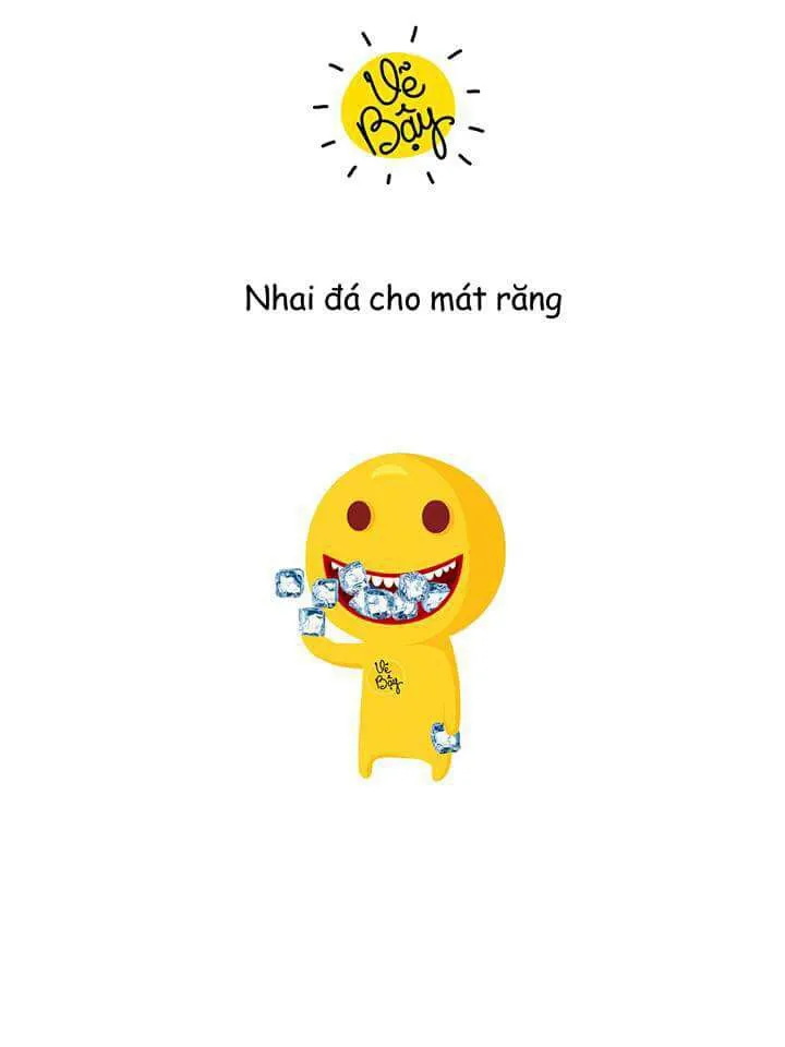 Meme mặt cười troll nhẹ bạn bè khi comment mặn