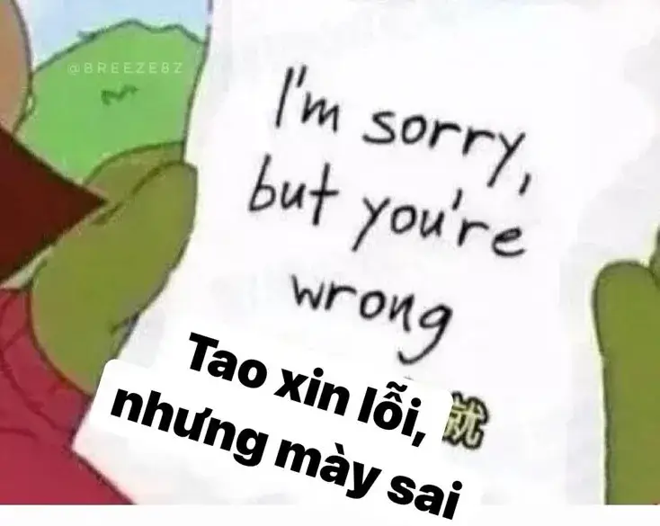 20 Mẫu Đơn Xin Lỗi Meme hài hước cực dễ thương khiến ai cũng mềm lòng