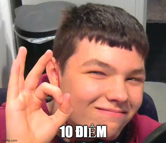 Ảnh troll bàn tay giơ 10 điểm viral trên TikTok