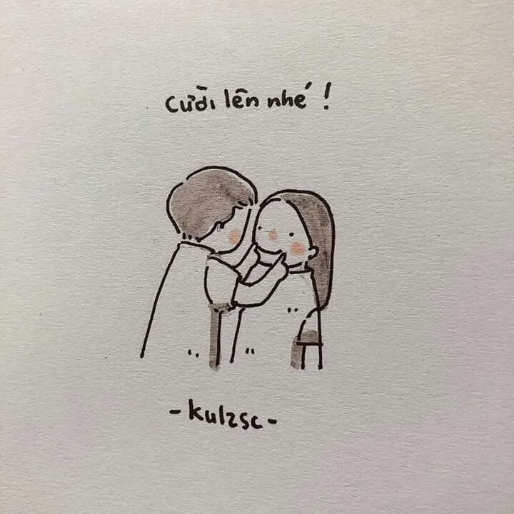 Meme chế an ủi bằng ánh mắt đáng yêu và dòng caption ngọt ngào