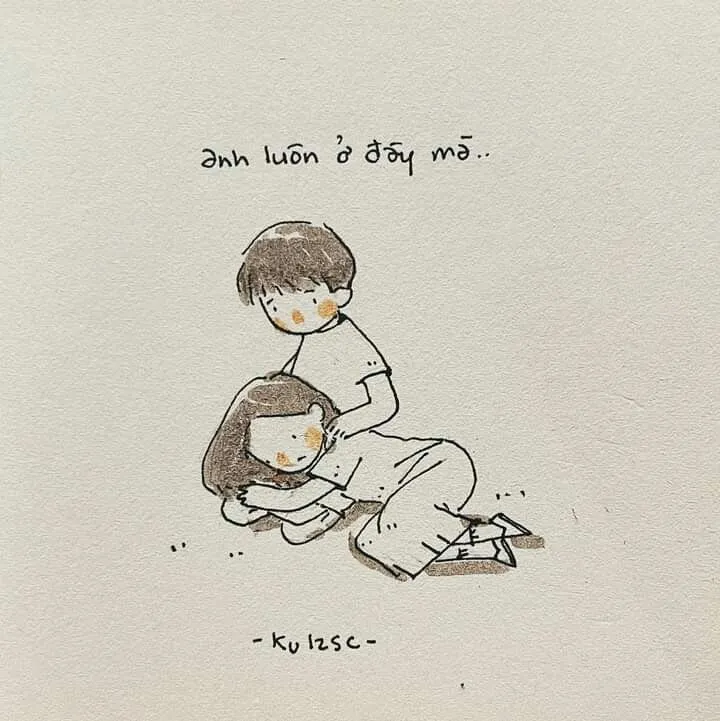 Meme an ủi dịu dàng giúp xoa dịu nỗi buồn thật nhẹ nhàng