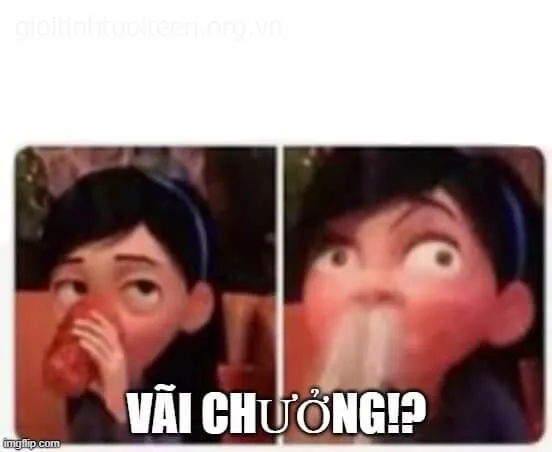 Hình chế biểu cảm bối rối pha lẫn ngạc nhiên