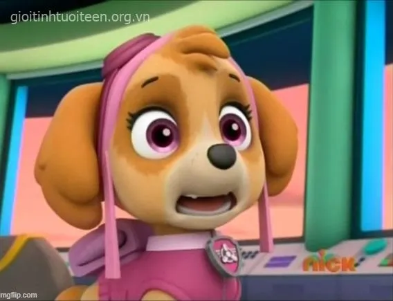 Ảnh chế meme vui ghi lại cảm xúc nghẹn lời nhẹ.